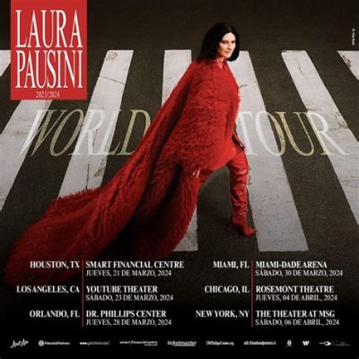 Laura Pausini Konsertti Helsingissä:  Italian Laulun Kuningatar Saapuu Vuoden 2024 Alussa!